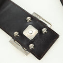 FENDI Zucca Canvas Mamma Baguette Shoulder Bag Brown Black Auth 177772SAV-9
