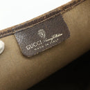 GUCCI GG Supreme Web Sherry Line Tote Bag PVC Beige Red 16 002 4487 Auth 177774-15