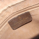 GUCCI GG Supreme Web Sherry Line Hand Bag PVC Beige Gold Auth 177779-18