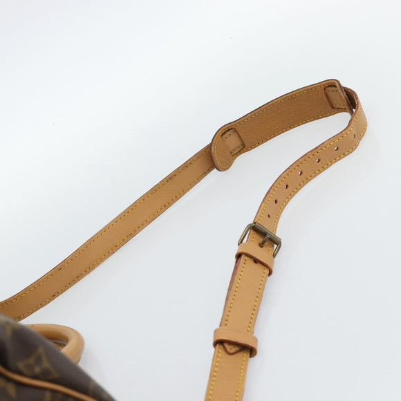 LOUIS VUITTON Monogram Keepall Bandouliere 55 Boston Bag M41414 LV Auth 177780