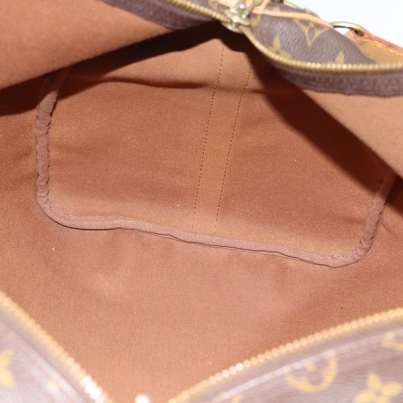 LOUIS VUITTON Monogram Keepall Bandouliere 55 Boston Bag M41414 LV Auth 177780