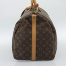 LOUIS VUITTON Monogram Keepall Bandouliere 55 Boston Bag M41414 LV Auth 177780-4