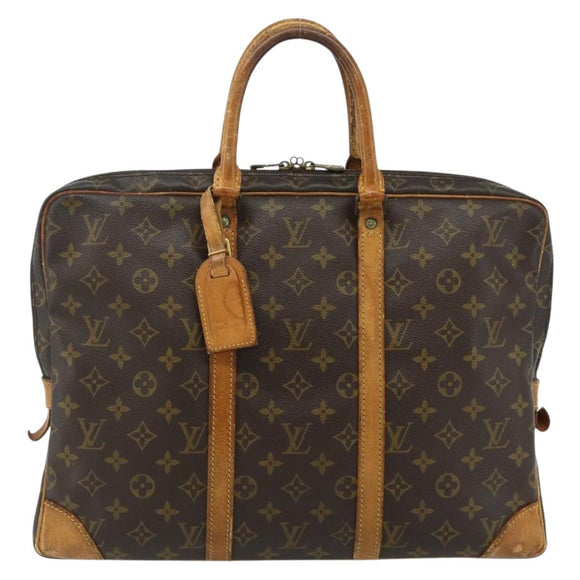 LOUIS VUITTON Monogram Porte Documents Voyage Business Bag M53361 Auth 177781
