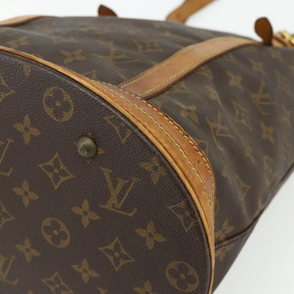 LOUIS VUITTON Monogram Bucket GM Shoulder Bag M42236 LV Auth 177783