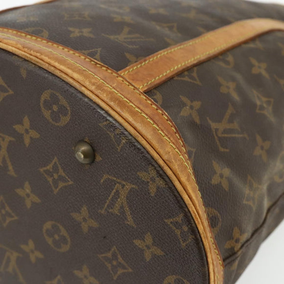 LOUIS VUITTON Monogram Bucket GM Shoulder Bag M42236 LV Auth 177783
