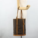 LOUIS VUITTON Monogram Bucket GM Shoulder Bag M42236 LV Auth 177783-22