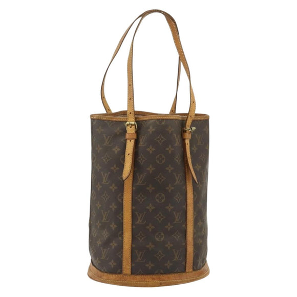 LOUIS VUITTON Monogram Bucket GM Shoulder Bag M42236 LV Auth 177783