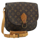 LOUIS VUITTON Monogram Saint Cloud GM Shoulder Bag M51242 LV Auth 177785-1