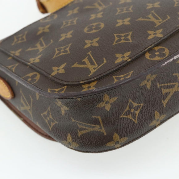 LOUIS VUITTON Monogram Saint Cloud GM Shoulder Bag M51242 LV Auth 177785