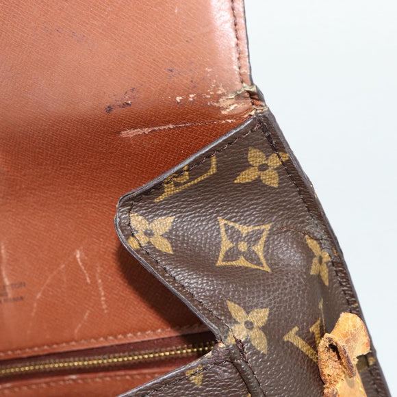 LOUIS VUITTON Monogram Saint Cloud GM Shoulder Bag M51242 LV Auth 177785