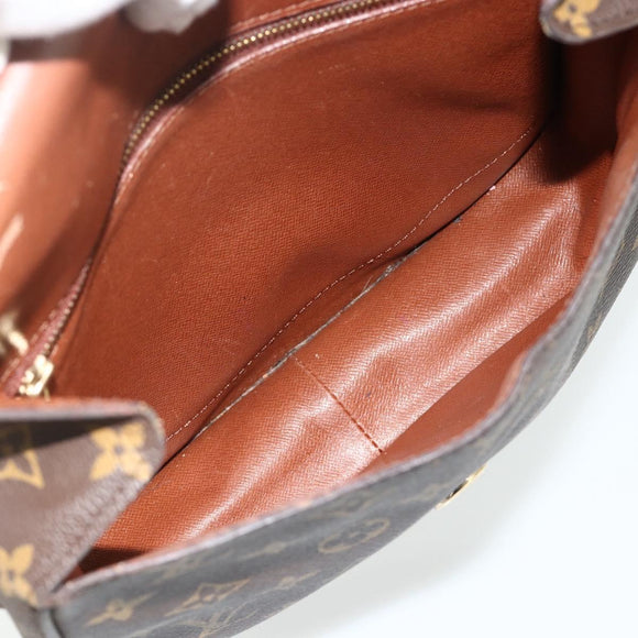 LOUIS VUITTON Monogram Saint Cloud GM Shoulder Bag M51242 LV Auth 177785