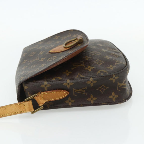 LOUIS VUITTON Monogram Saint Cloud GM Shoulder Bag M51242 LV Auth 177785