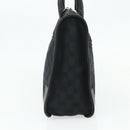 GUCCI GG Canvas Tote Bag Black Gold Auth 177786-5