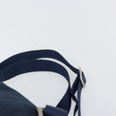 PRADA Backpack Nylon Navy Silver Auth 177799-15