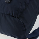 PRADA Backpack Nylon Navy Silver Auth 177799-16