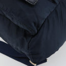 PRADA Backpack Nylon Navy Silver Auth 177799-17