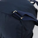 PRADA Backpack Nylon Navy Silver Auth 177799-18