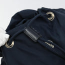 PRADA Backpack Nylon Navy Silver Auth 177799-21