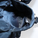 PRADA Backpack Nylon Navy Silver Auth 177799-28