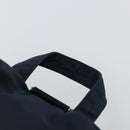 PRADA Backpack Nylon Navy Silver Auth 177799-14