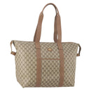 GUCCI GG Supreme Boston Bag Beige Gold 012 1095 6080 Auth 177807-1