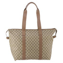 GUCCI GG Supreme Boston Bag Beige Gold 012 1095 6080 Auth 177807-2
