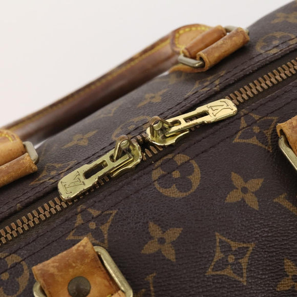 LOUIS VUITTON Monogram Keepall 45 Boston Bag M41428 LV Auth 177808