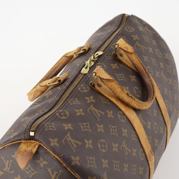 LOUIS VUITTON Monogram Keepall 45 Boston Bag M41428 LV Auth 177808