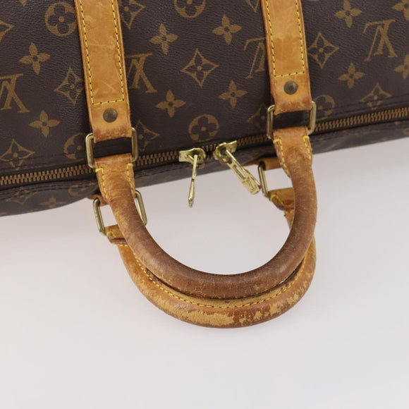 LOUIS VUITTON Monogram Keepall 45 Boston Bag M41428 LV Auth 177808