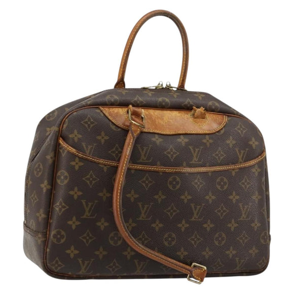 LOUIS VUITTON Monogram Deauville Hand Bag M47270 LV Auth 177819