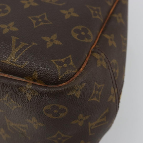 LOUIS VUITTON Monogram Deauville Hand Bag M47270 LV Auth 177819