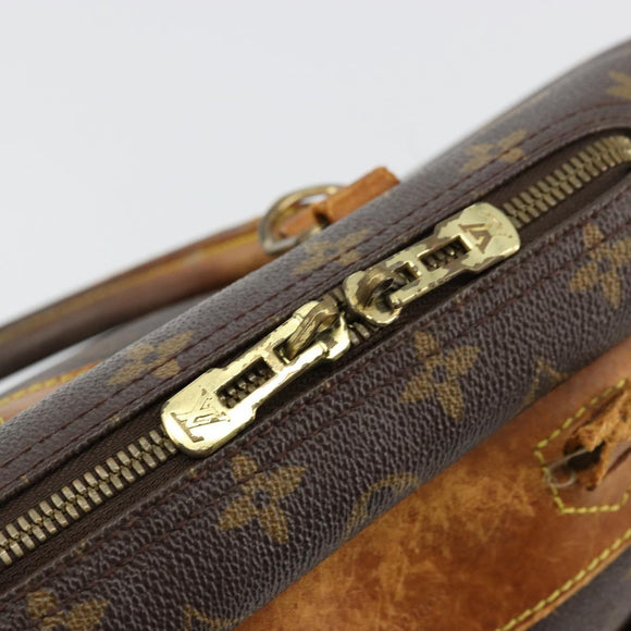 LOUIS VUITTON Monogram Deauville Hand Bag M47270 LV Auth 177819