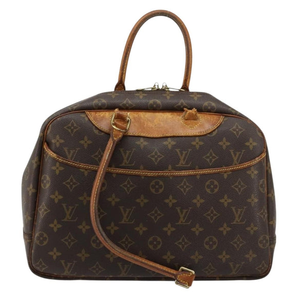 LOUIS VUITTON Monogram Deauville Hand Bag M47270 LV Auth 177819
