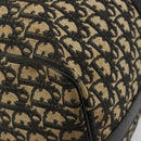 Christian Dior Trotter Canvas Boston Bag Navy Auth 177823-11