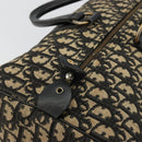 Christian Dior Trotter Canvas Boston Bag Navy Auth 177823-14