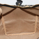 Christian Dior Trotter Canvas Boston Bag Navy Auth 177823-16