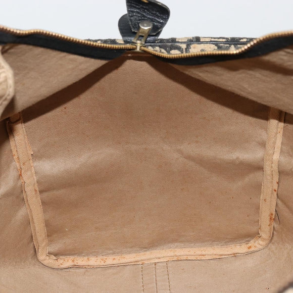 Christian Dior Trotter Canvas Boston Bag Navy Auth 177823