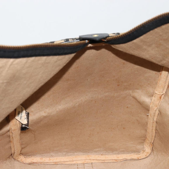 Christian Dior Trotter Canvas Boston Bag Navy Auth 177823
