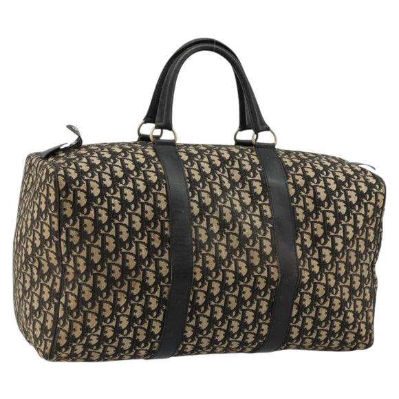 Christian Dior Trotter Canvas Boston Tasche Navy Auth 177823