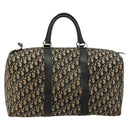 Christian Dior Trotter Canvas Boston Bag Navy Auth 177823-2
