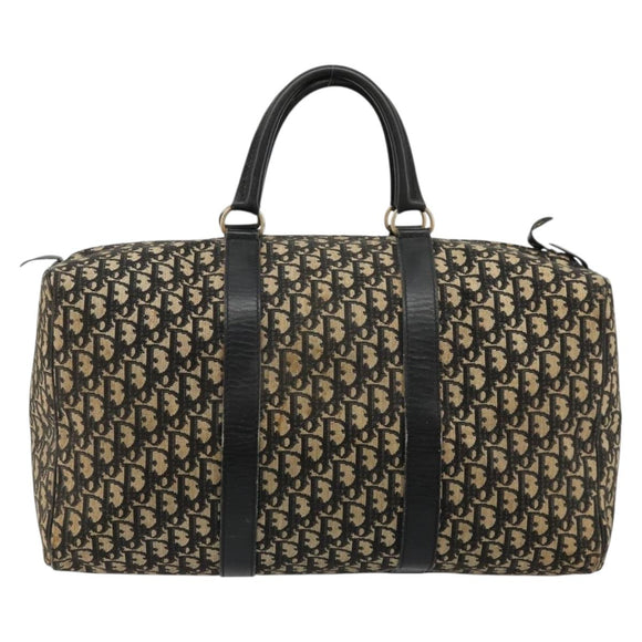 Christian Dior Trotter Canvas Boston Tasche Navy Auth 177823