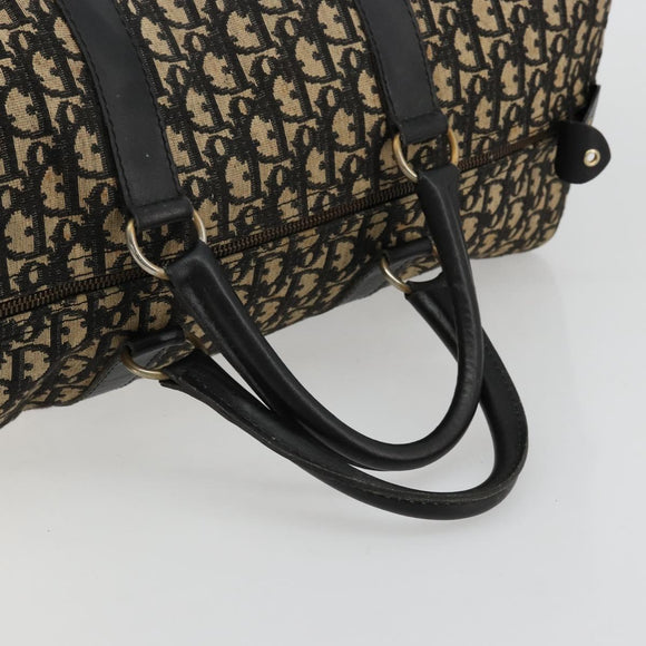 Christian Dior Trotter Canvas Boston Tasche Navy Auth 177823