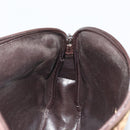 Christian Dior Trotter Canvas Shoulder Bag Brown Gold Auth 177825-20