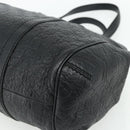 GUCCI GG Canvas Guccissima Tote Bag Leather Black Gold 233609 Auth 177826A-12