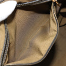 FENDI Zucca Canvas Tote Bag Black Brown Auth 177827A-21