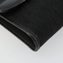 Christian Dior Trotter Canvas Chain Shoulder Bag Black Gold Auth 177828A-14