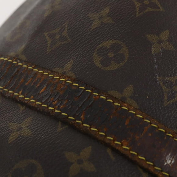 LOUIS VUITTON Monogram Keepall 60 Boston Bag M41422 LV Auth 177829
