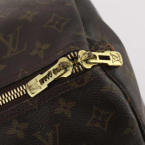 LOUIS VUITTON Monogram Keepall 60 Boston Bag M41422 LV Auth 177829