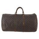 LOUIS VUITTON Monogram Keepall 60 Boston Bag M41422 LV Auth 177829-13