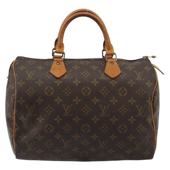 LOUIS VUITTON Monogram Speedy 30 Hand Bag M41526 LV Auth 177832A